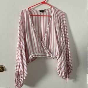 Pink and white TOPSHOP